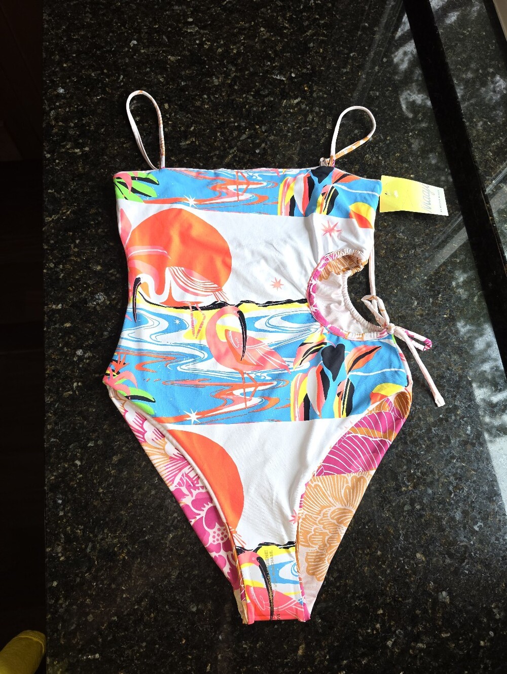 Maaji Ann One-Piece Swimsuit - Reversible Sz L